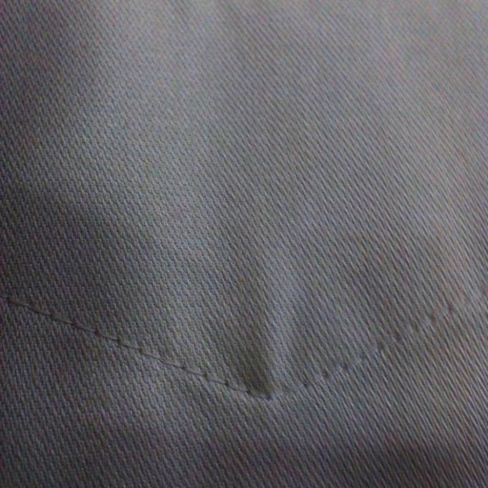 Van Heusen Men's Shirt Casual/Dress Cotton Blend Light Gold Size 17.5 (34-35) XL - Picture 12 of 16